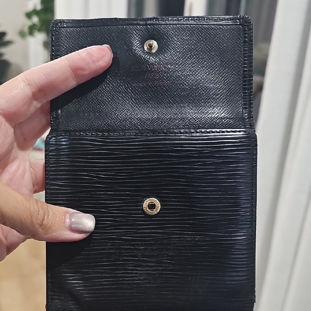 Louis Vuitton Black Wallet Double Side - Picture 7 of 12